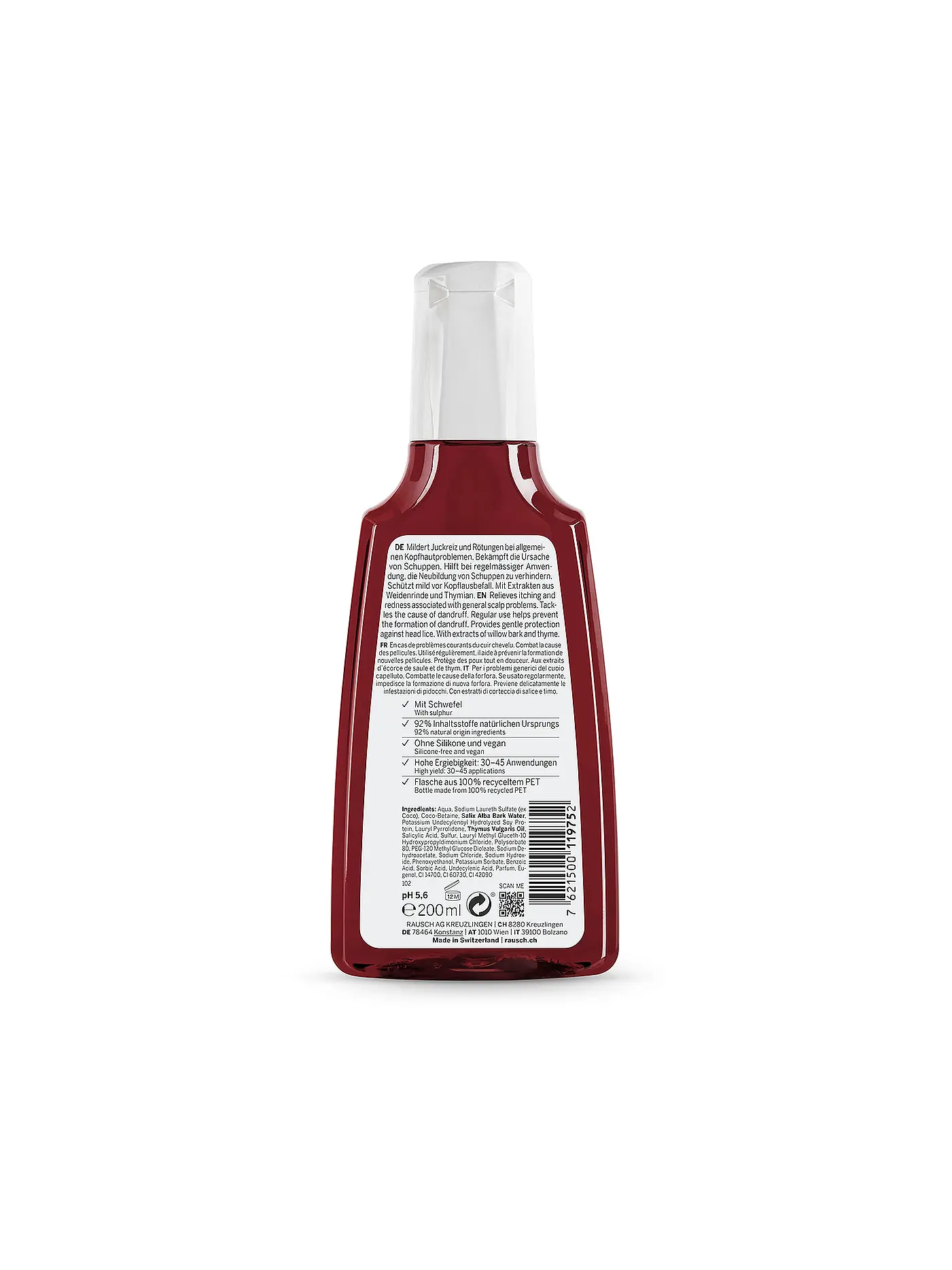 RAUSCH | Spezial-Shampoo mit Weidenrinde 200ml | 